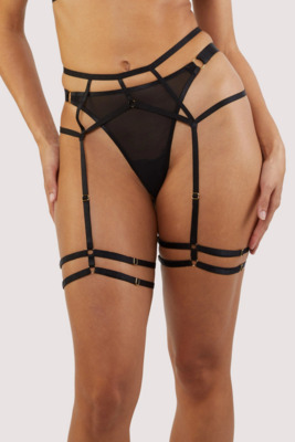 / Ayla Black Suspender with Harness