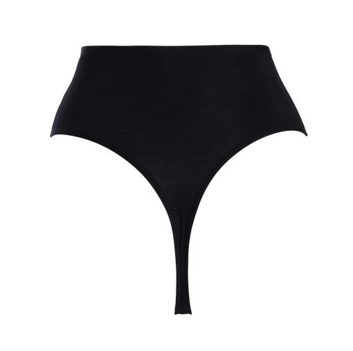 High Waist Jersey Thong  
