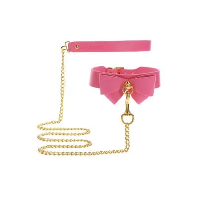 / Collar and Leash Pink