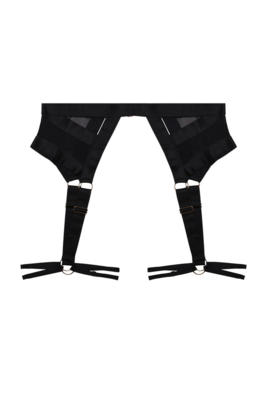 / 'Etta' Black Harness Suspender 