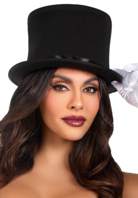   Deluxe collapsible top hat.