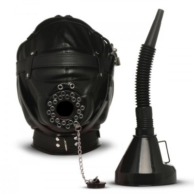 / Degraded Sensory Deprivation Hood with Funnel