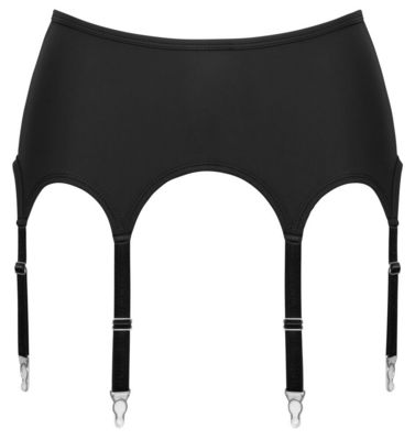 / Suspender belt mat look