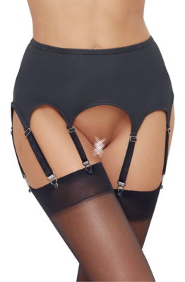 / Suspender belt mat look