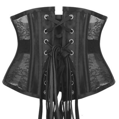 / See-through Lace  Underbust Corset 
