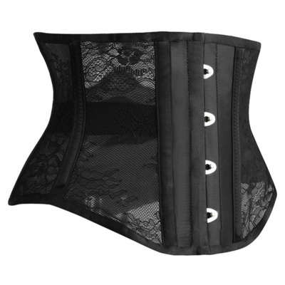 / See-through Lace  Underbust Corset 