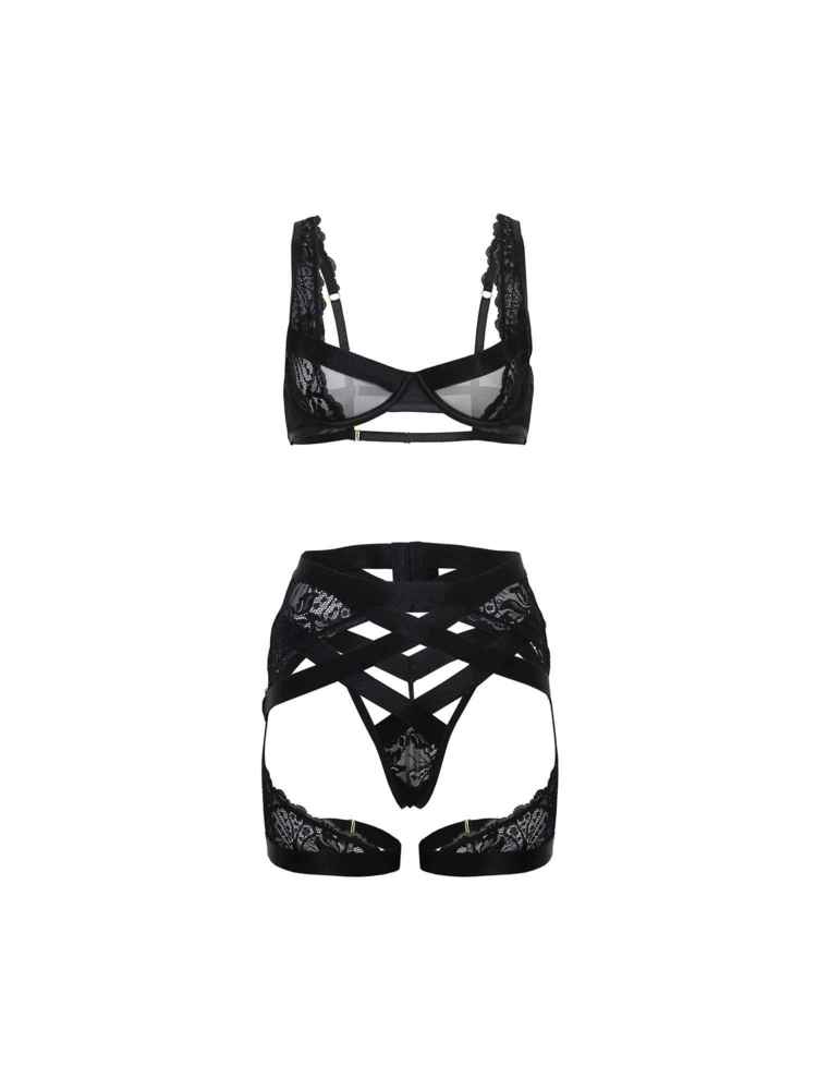 Thalia Lace 3 Piece Bra Set  