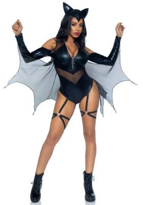 / Midnight Bat Bodysuit