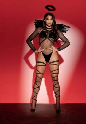 Feather Angel Wings and Halo 