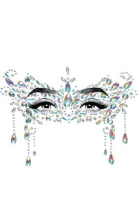 Masquerade Adhesive Face Jewels Sticker