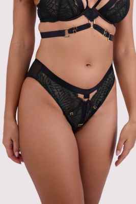   Tabitha Dark Green  High Waist Brief