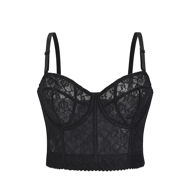 Underwire Cup Bustier Bra  