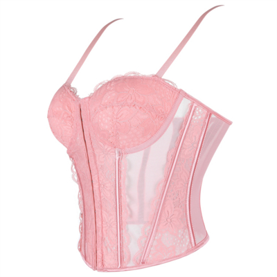 / Pink Adjustable Bustier