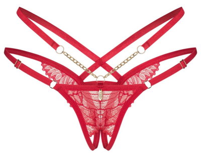 / Crotchless Thong Matildea
