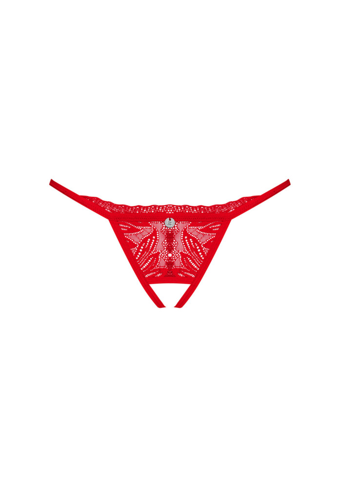 Chilisa crotchless thong  