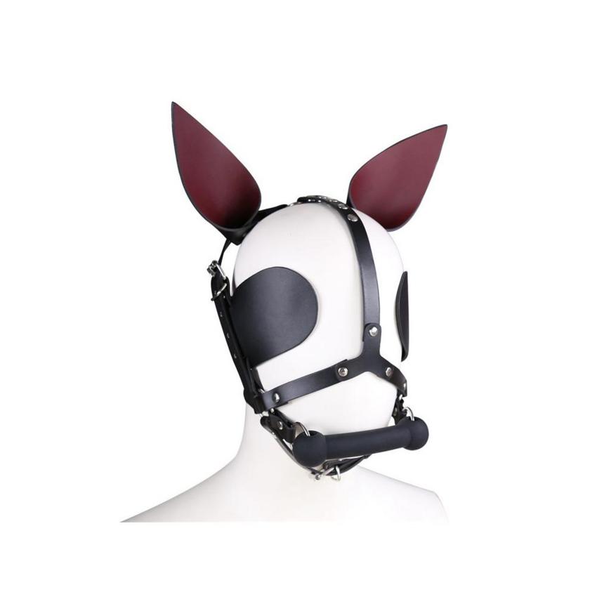 Maschera Fetish da Cavallo con Gag  