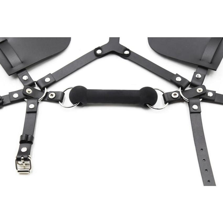 Maschera Fetish da Cavallo con Gag  