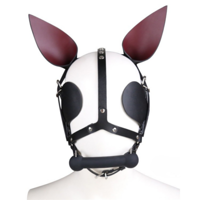 / Maschera Fetish da Cavallo con Gag