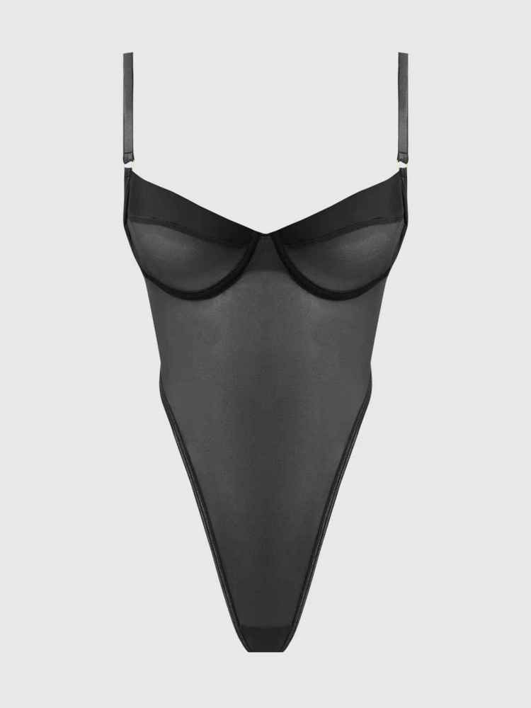 RAQUEL  Bodysuit  black  