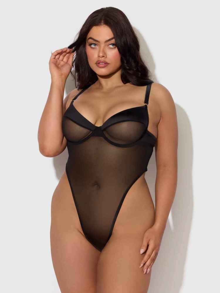 RAQUEL  Bodysuit  black  