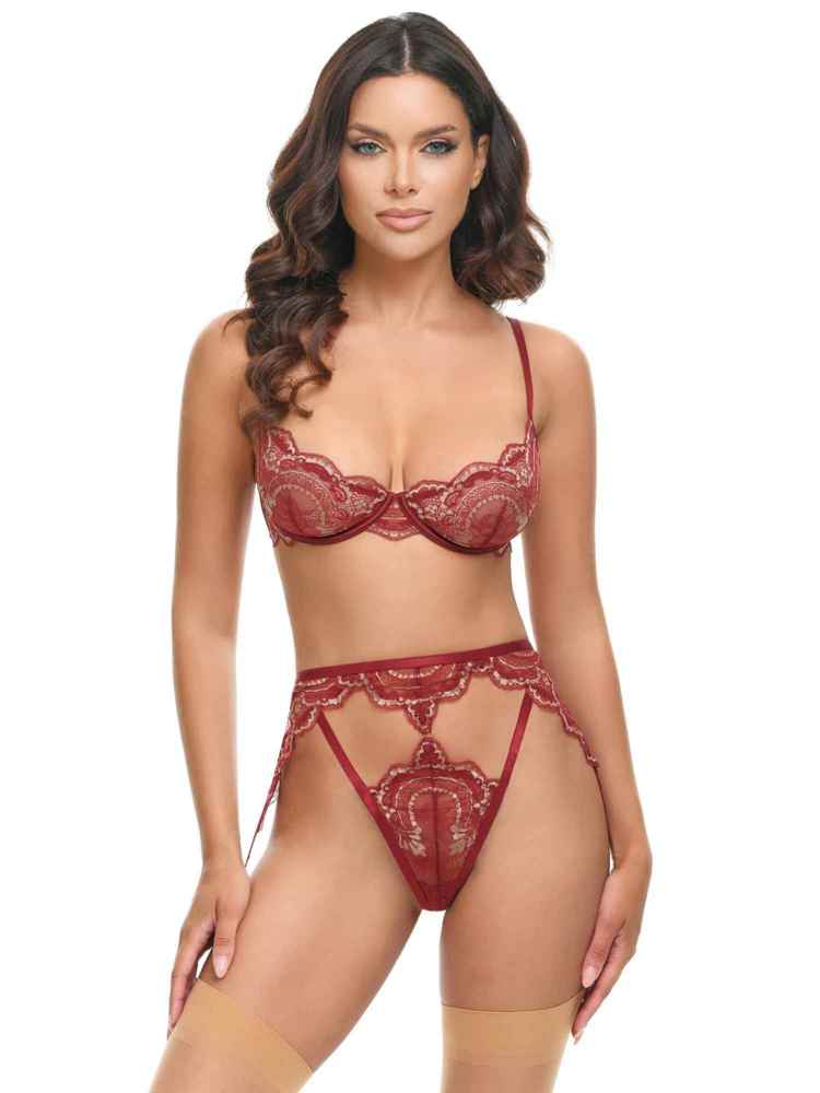 Arielle Lace Bra Set  