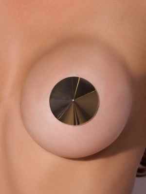 / High Shine Metal Cone Pasties