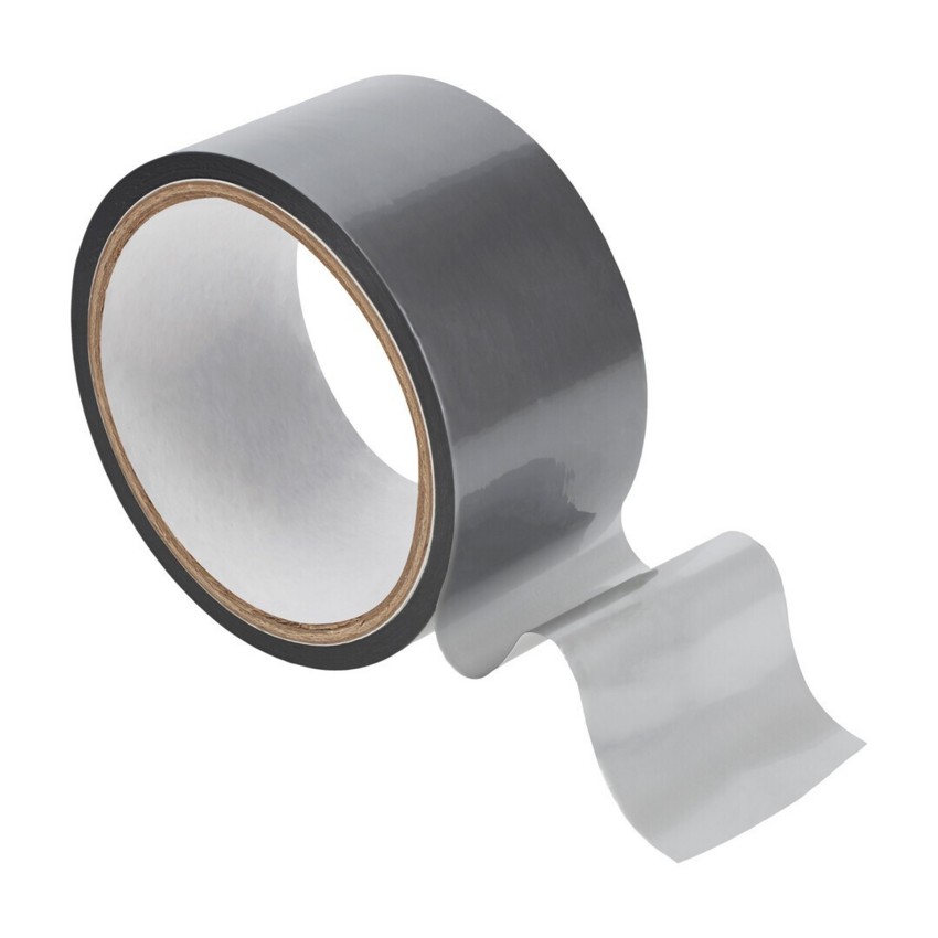 Bondage tape silver  