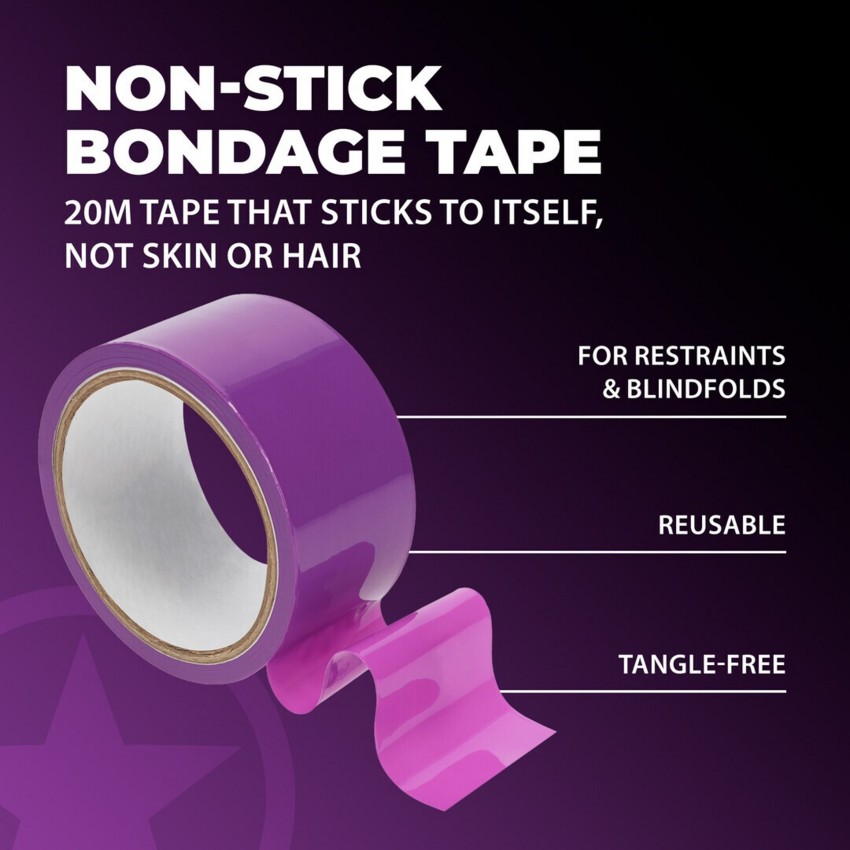 Bondage tape purple  
