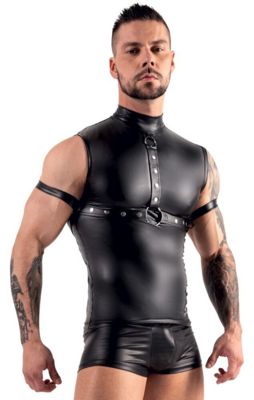 / Men's wetlook Top