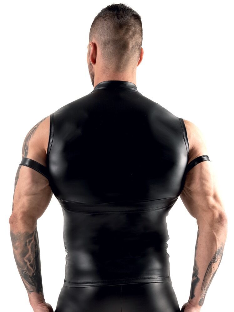 Men's wetlook Top  