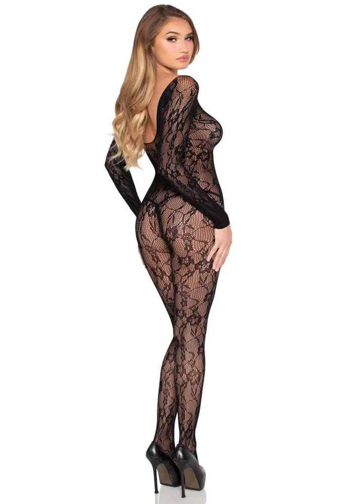 Lace Lingerie Bodystocking  