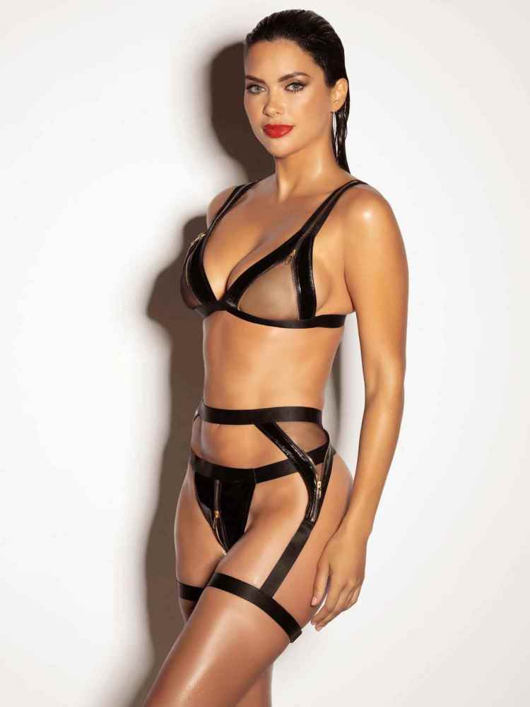  Fetish Exposed Bra Set  