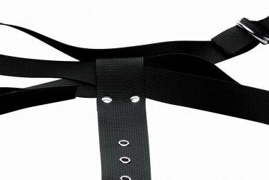 Acquire Easy Access Thigh Harness with Wrist Cuffs 