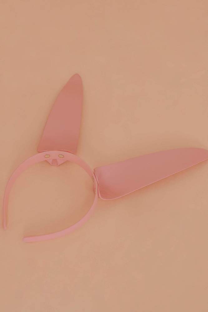 Rabbit ear headband pink  